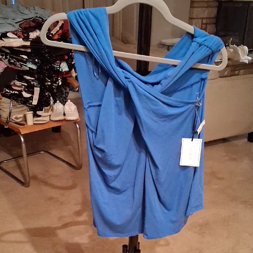 1. State Blue Tank Top